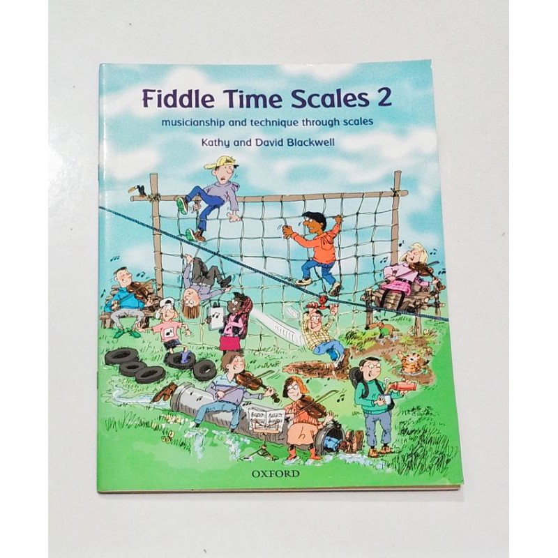 Fiddle Time Scales by Kathy David Blackwell buku biola tangga nada violin scales book