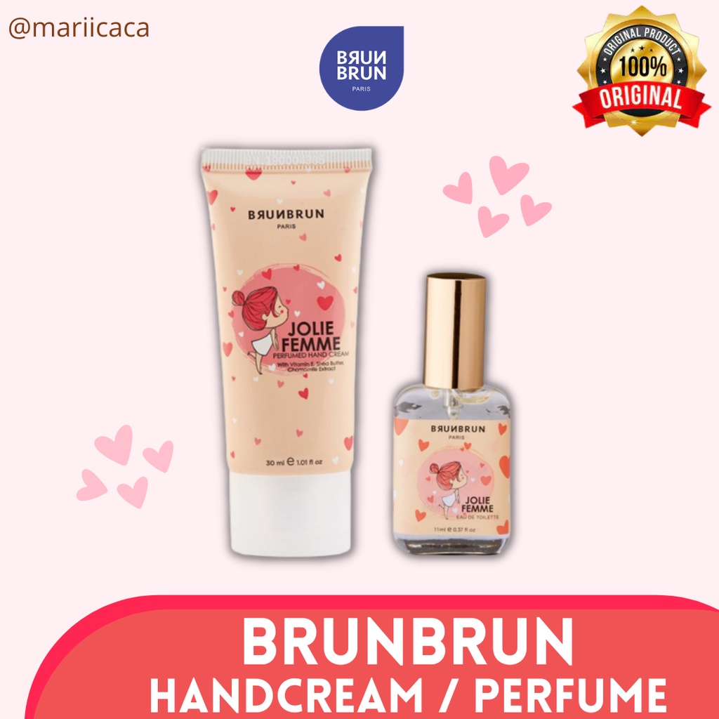 BRUN BRUN Hand Cream / Perfume / Parfum