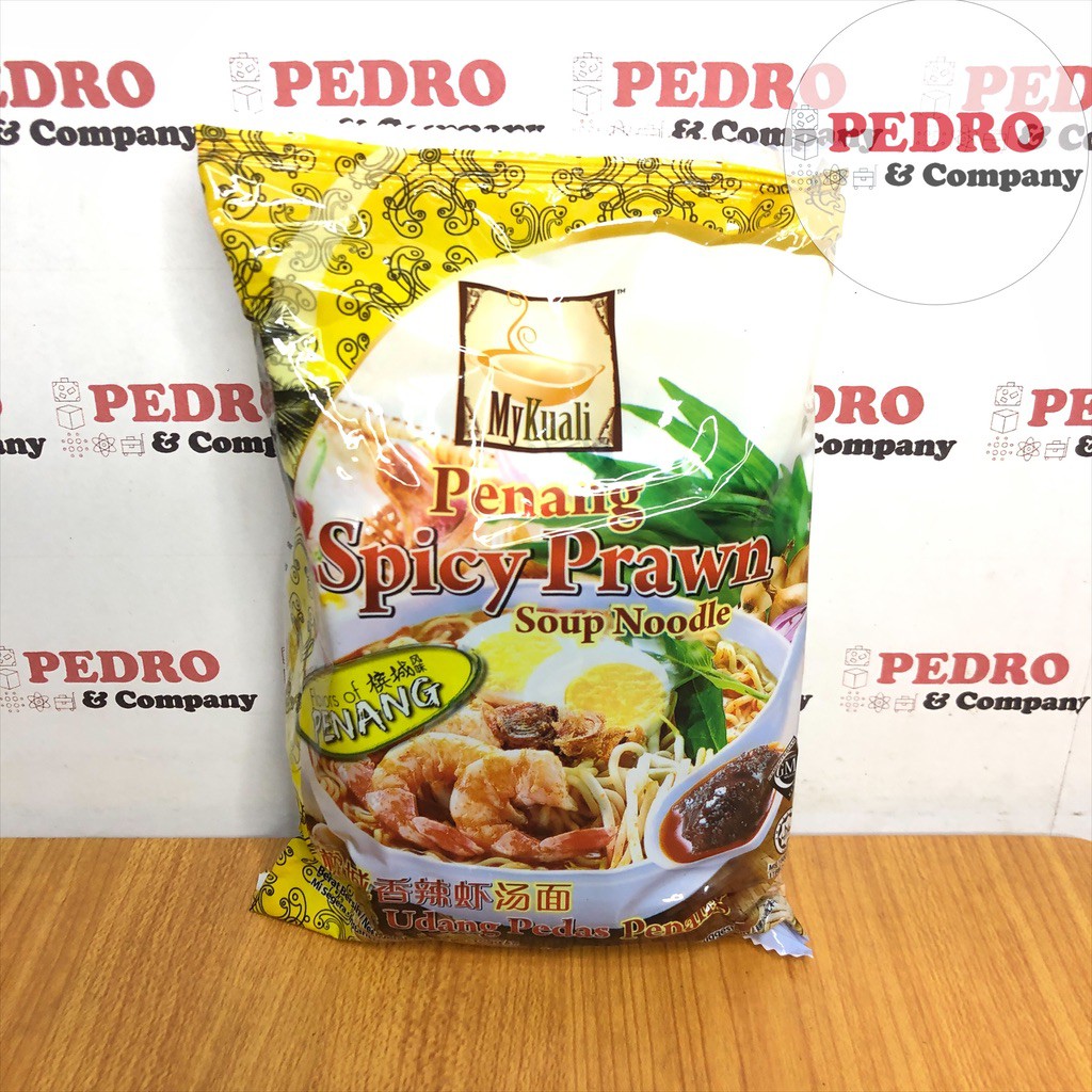 

Mykuali penang spicy prawn soup noodle penang 105 gram - instant noodle