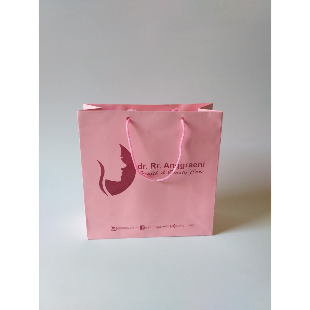 

Custom tas Kertas paperbag Warna Free Desain