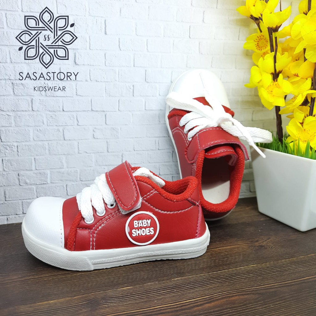 Sasastory Sepatu Anak Perempuan Sepatu Anak Laki Laki Sepatu Sneaker Anak Laki Laki Sepatu Sneaker Anak Perempuan Sepatu Tali Anak Sepatu Olah Raga Anak Sepatu Sport Anak FA04