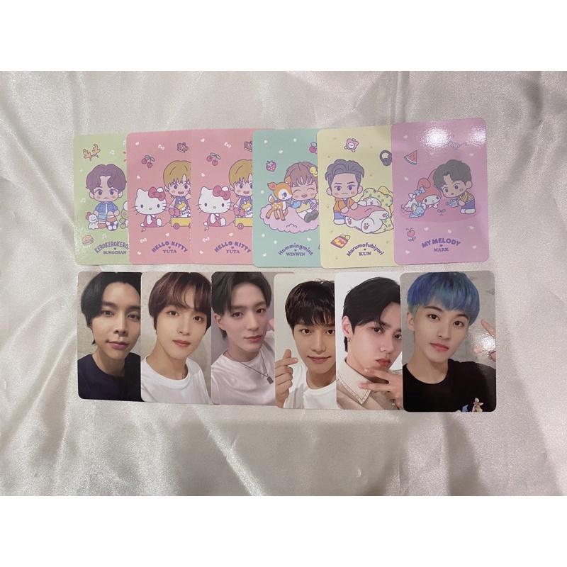 Sanrio X NCT Trading Card Set A