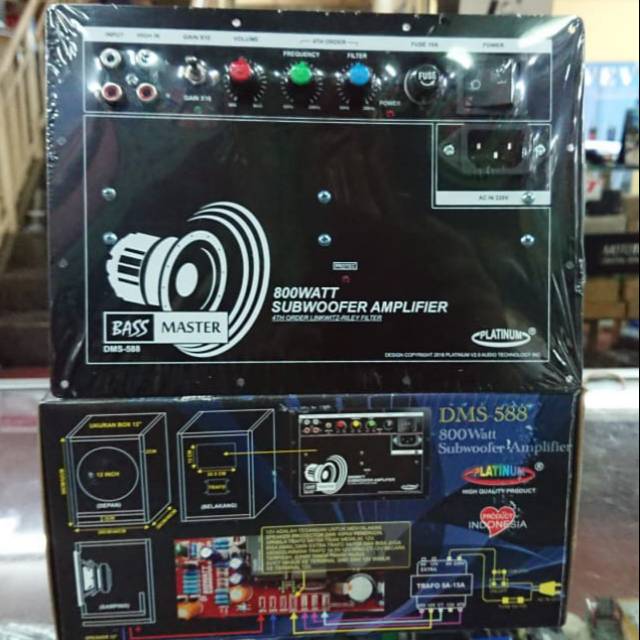 KIT POWER SUBWOOFER DMS 588