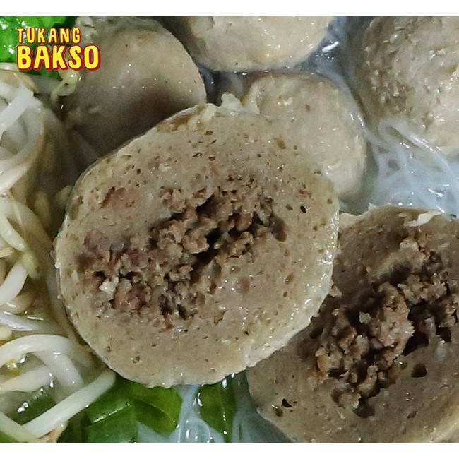 

Bakso Daging Cincang Original / Pedas Isi 5 Pcs | Baso Kemasan | TUKANG BAKSO