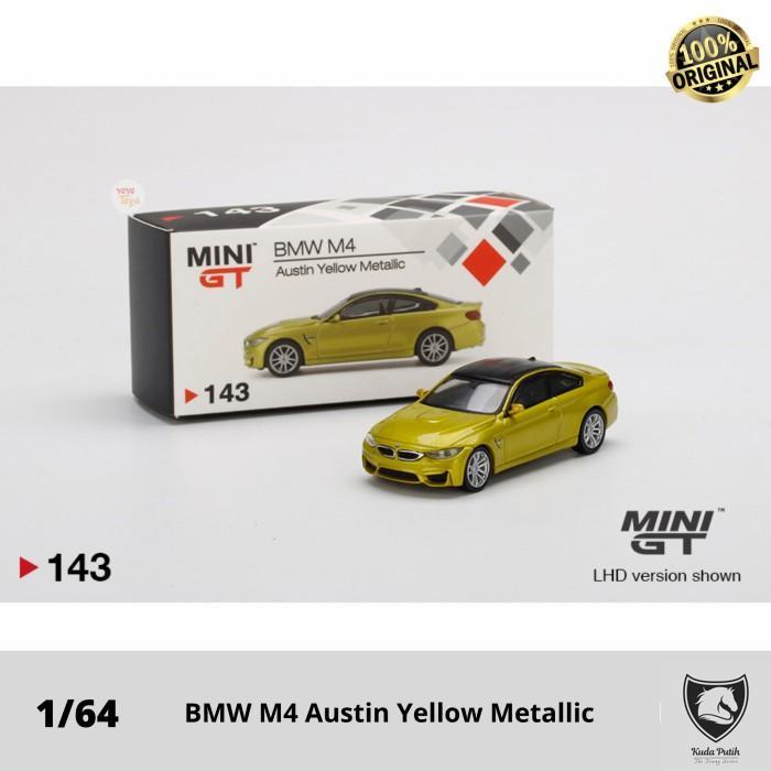Minigt Bmw M4 Austin Yellow Metallic Mini Gt By Eastern