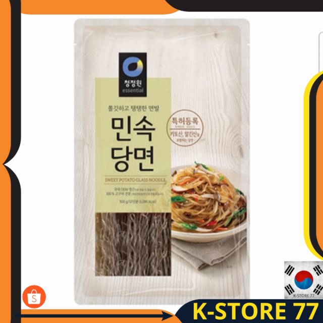 

MAKANAN KOREA/ MIE KOREA HALAL CHUNG JUNG ONE SOHUN JAPCHAE KOREA 1 KG / BIHUN UBI KOREA IMPORT 1 KG