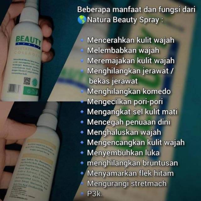 Natura beauty spray ORI