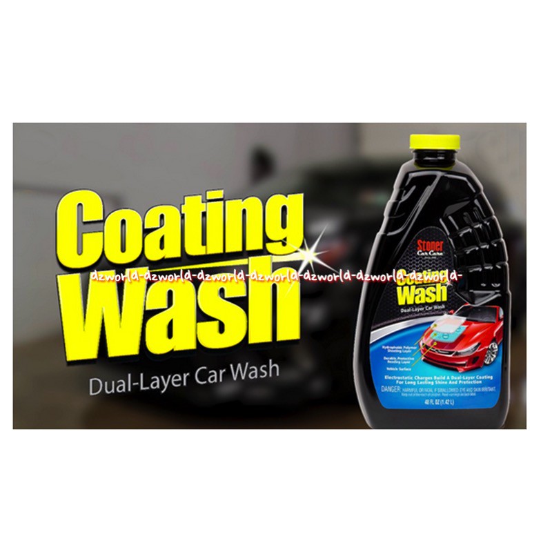 Stoner Car Care Coating Wash Duai Layer Car Wash Cuci Mobil 1.4L Ston Ner