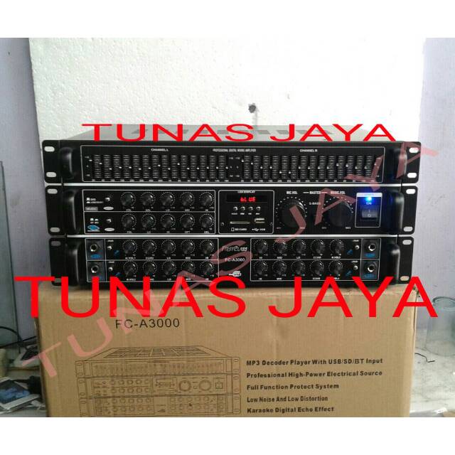 AMPLIFIER FIRST CLASS FC A3000