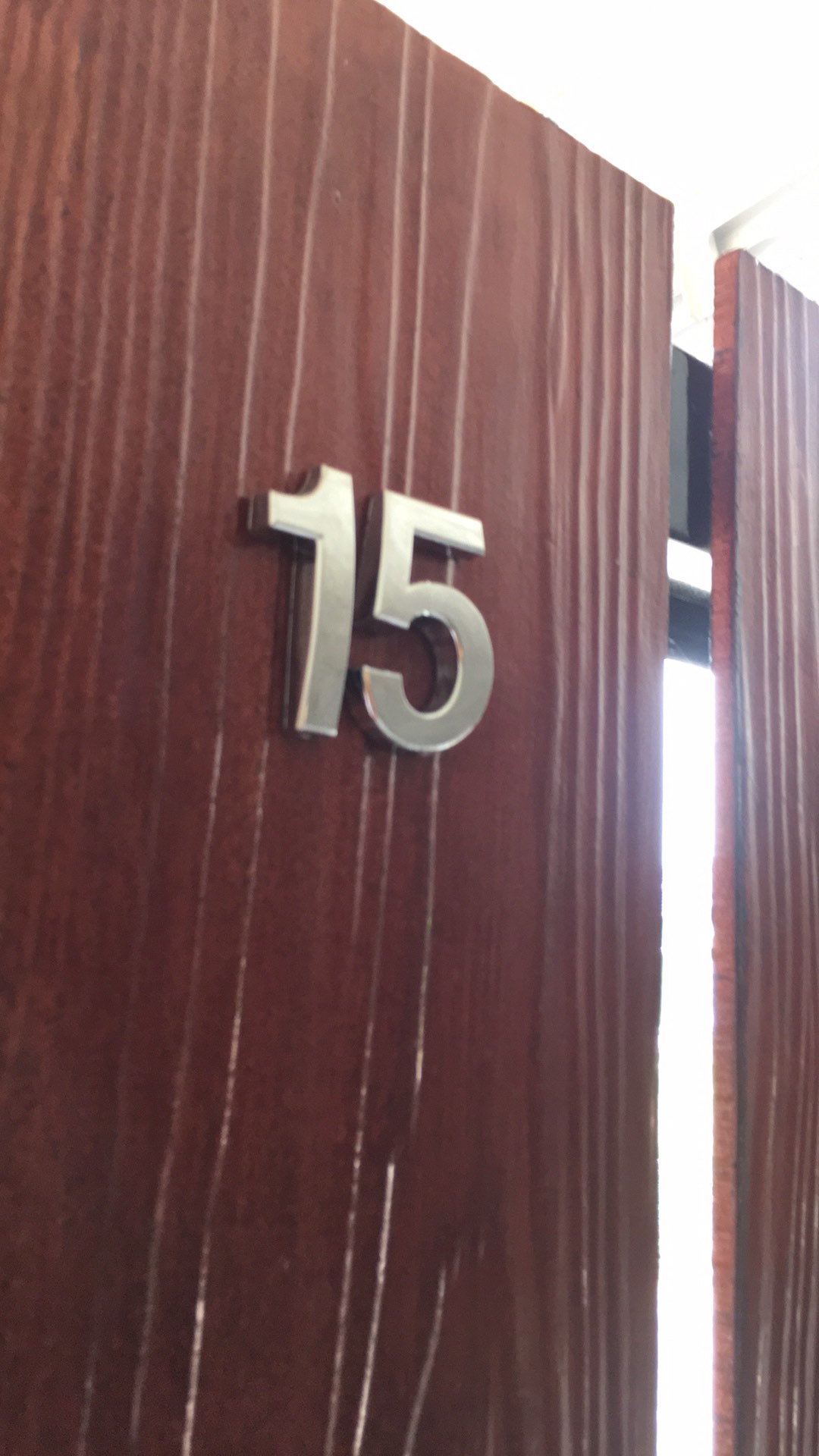 Plat Sign Nomor Pintu/alamat Rumah Modern Desain Angka Arab 0-9 Glossy