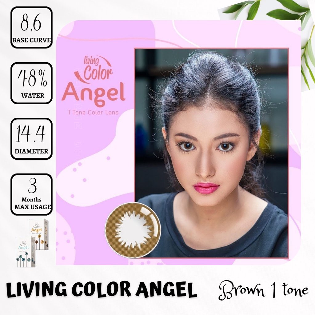 SOFTLENS LIVING COLOR ANGEL DIA. 14.40mm NORMAL BY IRISLAB