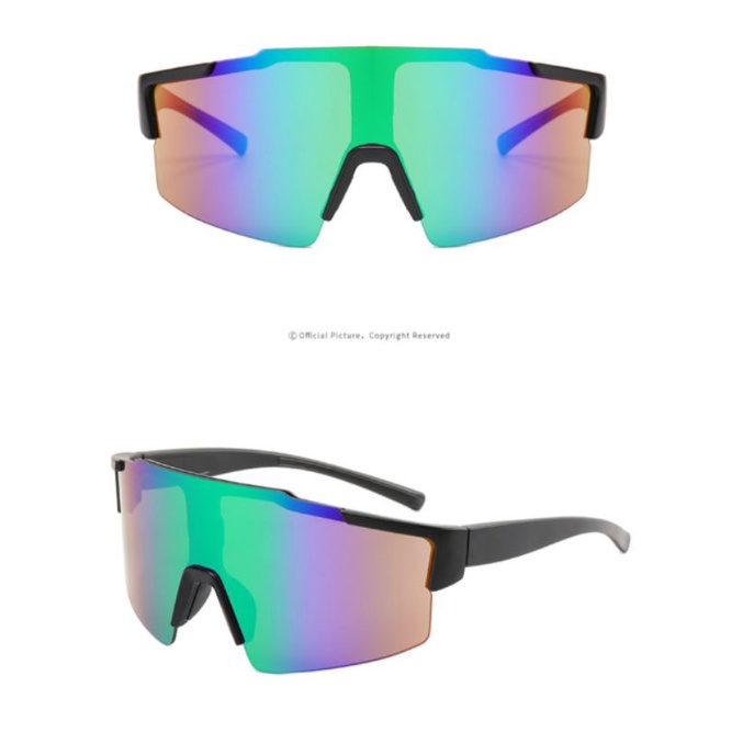 kacamata sepeda kaca mata gpwes unisex pria wanita olahraga sport gaya seri J uv protect panoramic