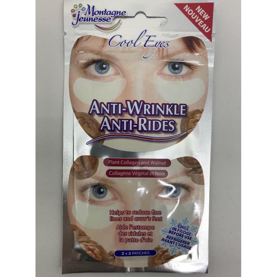 Masker Mata Montagne Jeunesse Cool Eyes Anti-Wrinkle