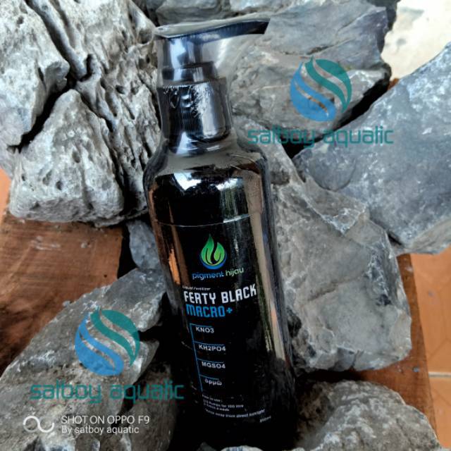  pupuk cair aquascape ferty black ferti black macro 250 ml 