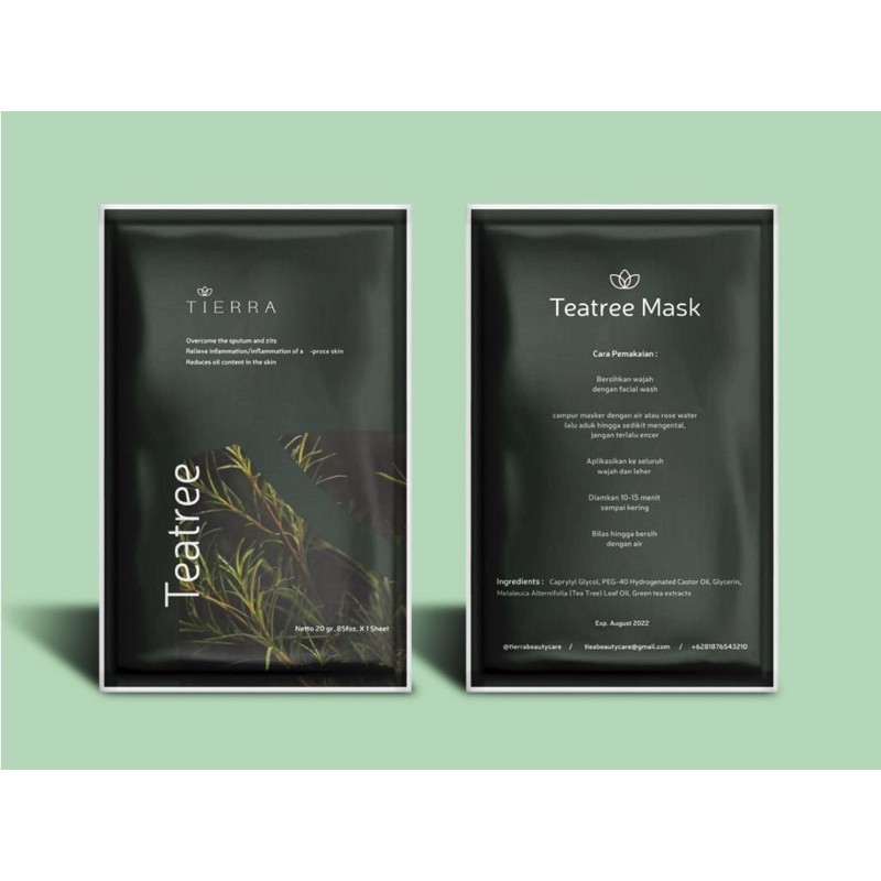 

Tierramask teatree