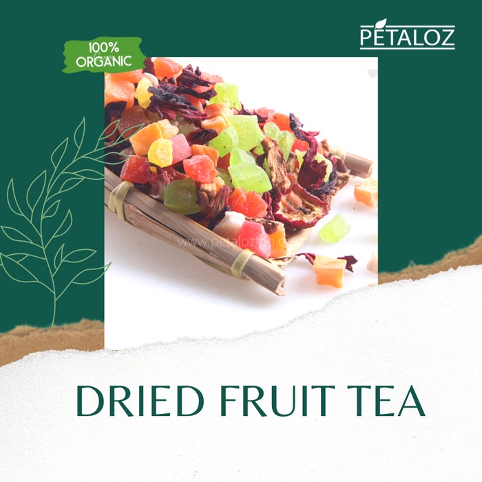 

Buah Kering - Dried Fruit Tea - Teh Buah Kering Alami - Dried Mixed Fruit Tea