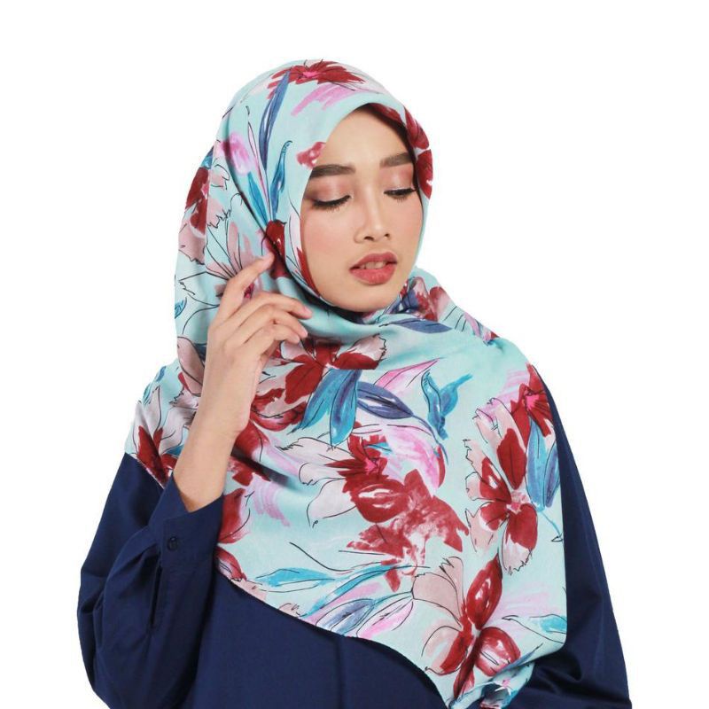 KERUDUNG HIJAB JILBAB SEGI EMPAT HIJAB SEGIEMPAT MOTIF POLOS DISKON SALE ELZATTA KERUDUNG ELZATTA DI