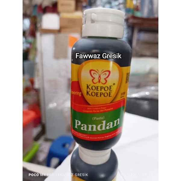 

PASTA PANDAN (60ml) KOEPOE KOEPOE perisa esen daun pandan kupu