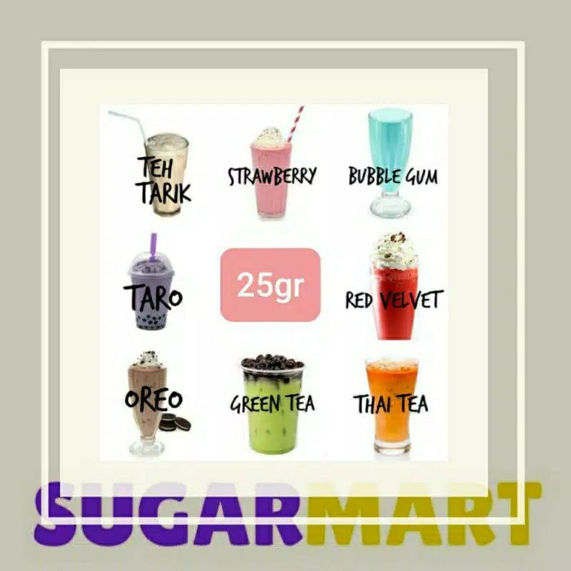 

Paket Bubuk Minuman Premium 10 x 25gr (Free 1:10+1)