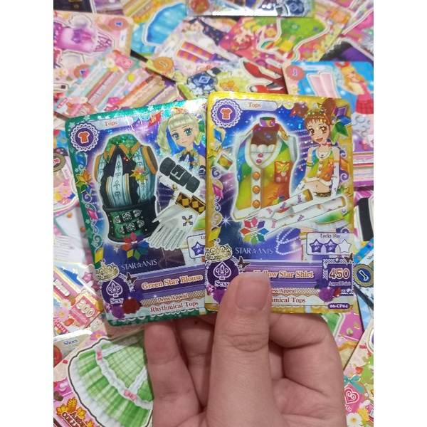 Star Anis Top Yurika dan Otome || Kartu Aikatsu Asli