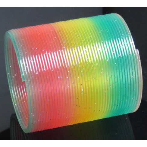 Slinky Raibow Spring JUMBO Mainan Anak Jadul Per Pegas Pelangi Slinky