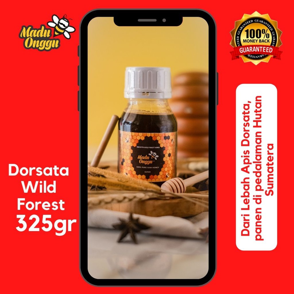 

Dorsata Wild Forest Honey 325gr Reguler Series