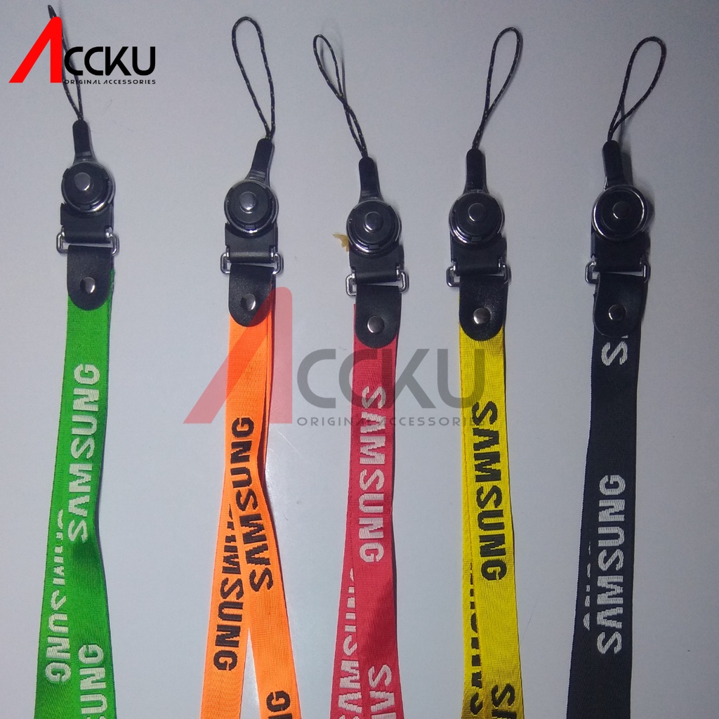 [ Samsung ] Tali / Tali Gantungan Handphone Tali Lanyard Handphone Gantungan HP Tali Handphone Tali Gantungan Kunci Tali Gantungan Samsung Bisa Di Gantung di Leher Tali Hp Model Kalung Tali Gantungan Lanyard Wrist Finger Hand Shoulder Strap Tali Gantungan