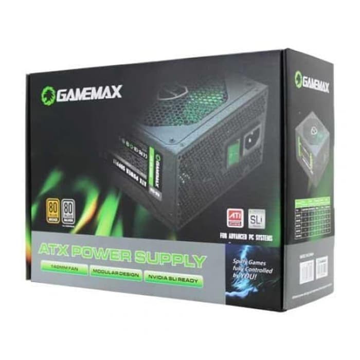 Jual Power Supply Gamemax Watt Psu Gp Plus Bronze Indonesia