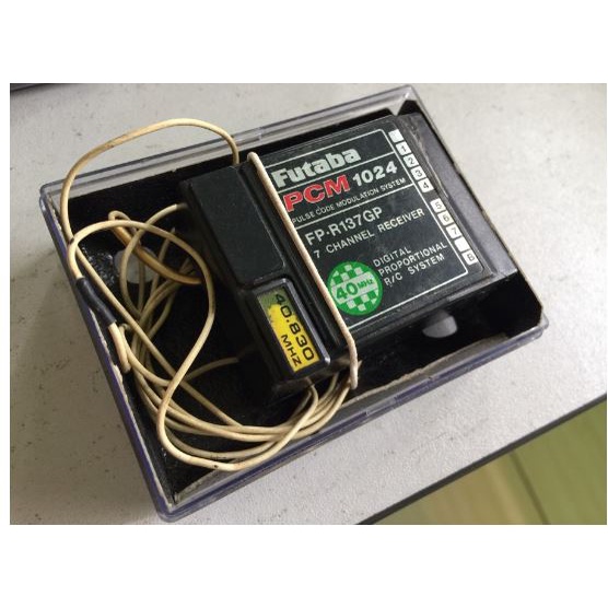 Futaba R/C Receiver 7 channel PCM 40 Mhz
