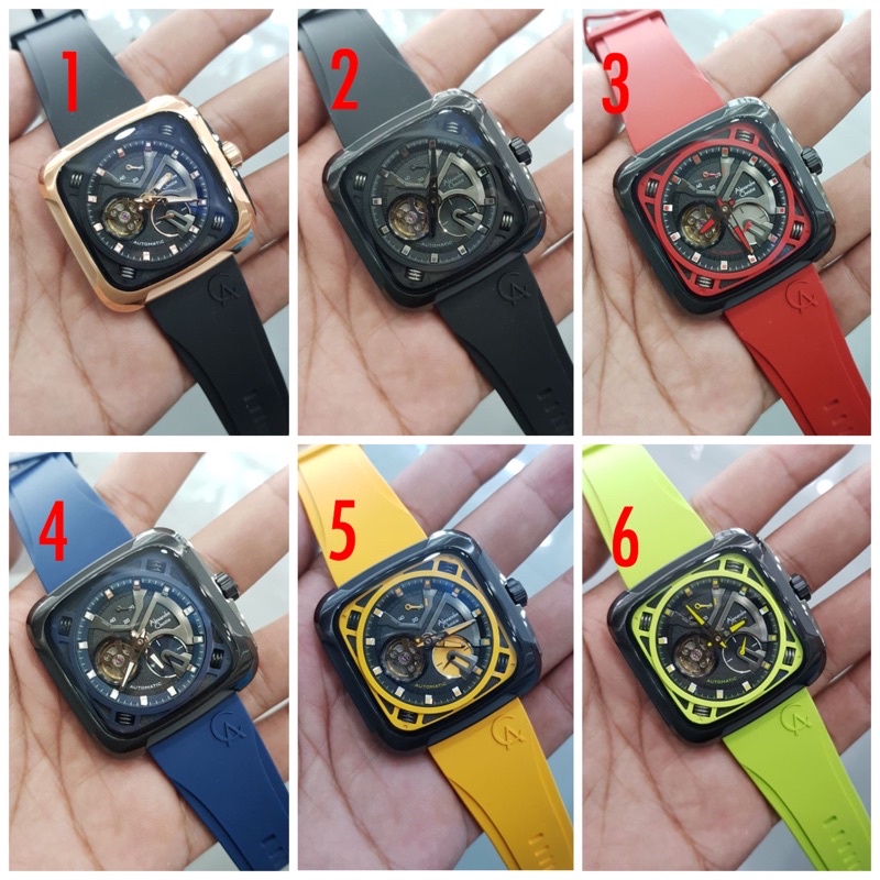 Alexandre Christie AC 6577 Automatic Pria Original