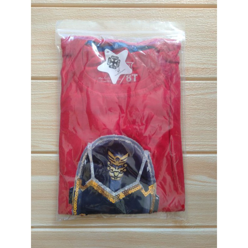 (COD) KAOS HERO LED USIA 2-7 TH (PILIH WARNA)