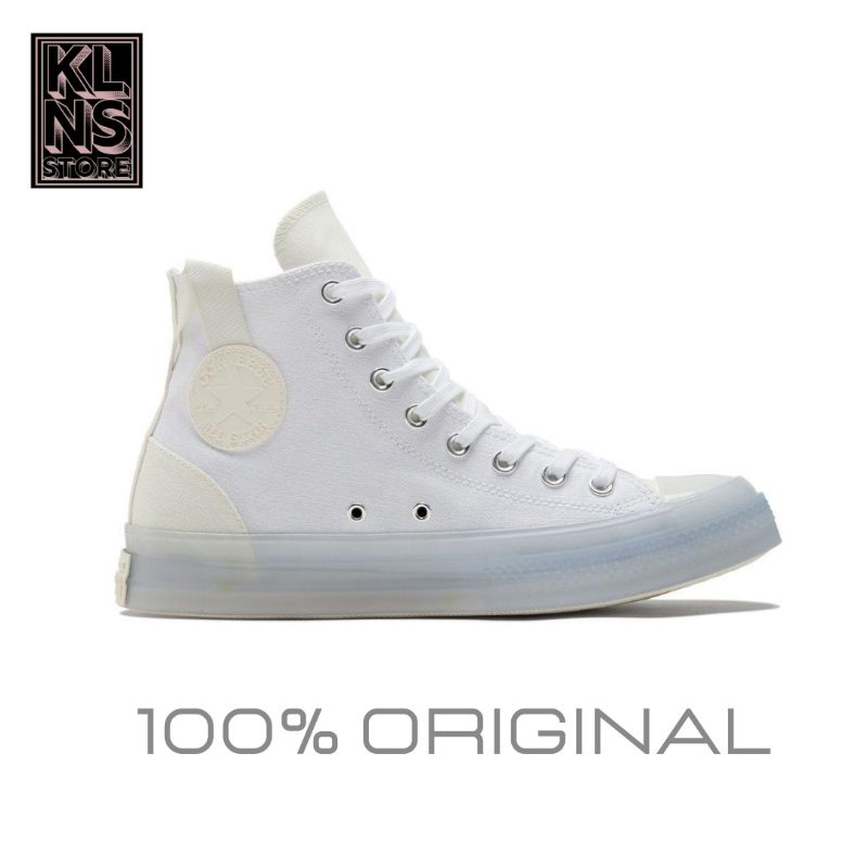 SEPATU CONVERSE ORIGINAL 100% / CONVERSE STREET UTILITY CT AS CX WHITE EGRET WHITE