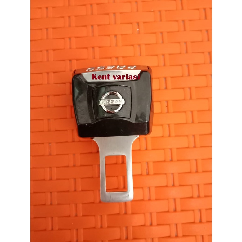 Colokan Safety Belt Buzzer Pemium Logo Nissan