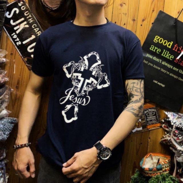 Kaos rohani kristen jesus Cross 6 warna kaos salib kaos rohani Kaos distro