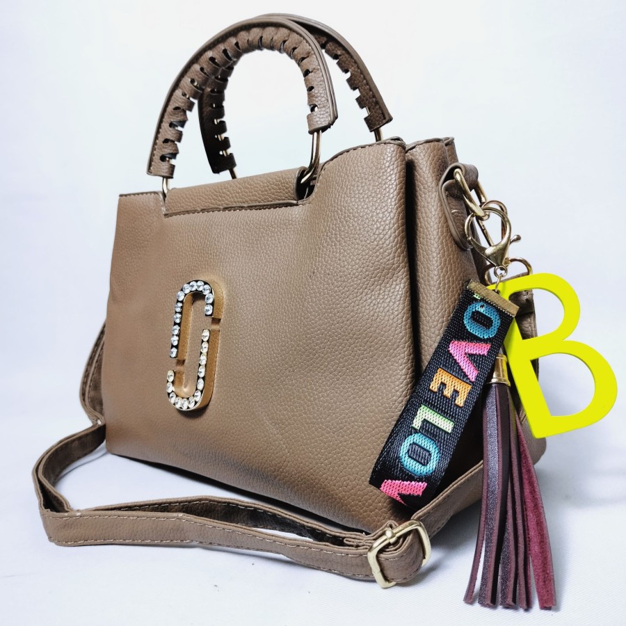 Tas Selempang Jinjing Wanita Import 199 Ukuran Besar + Gantungan