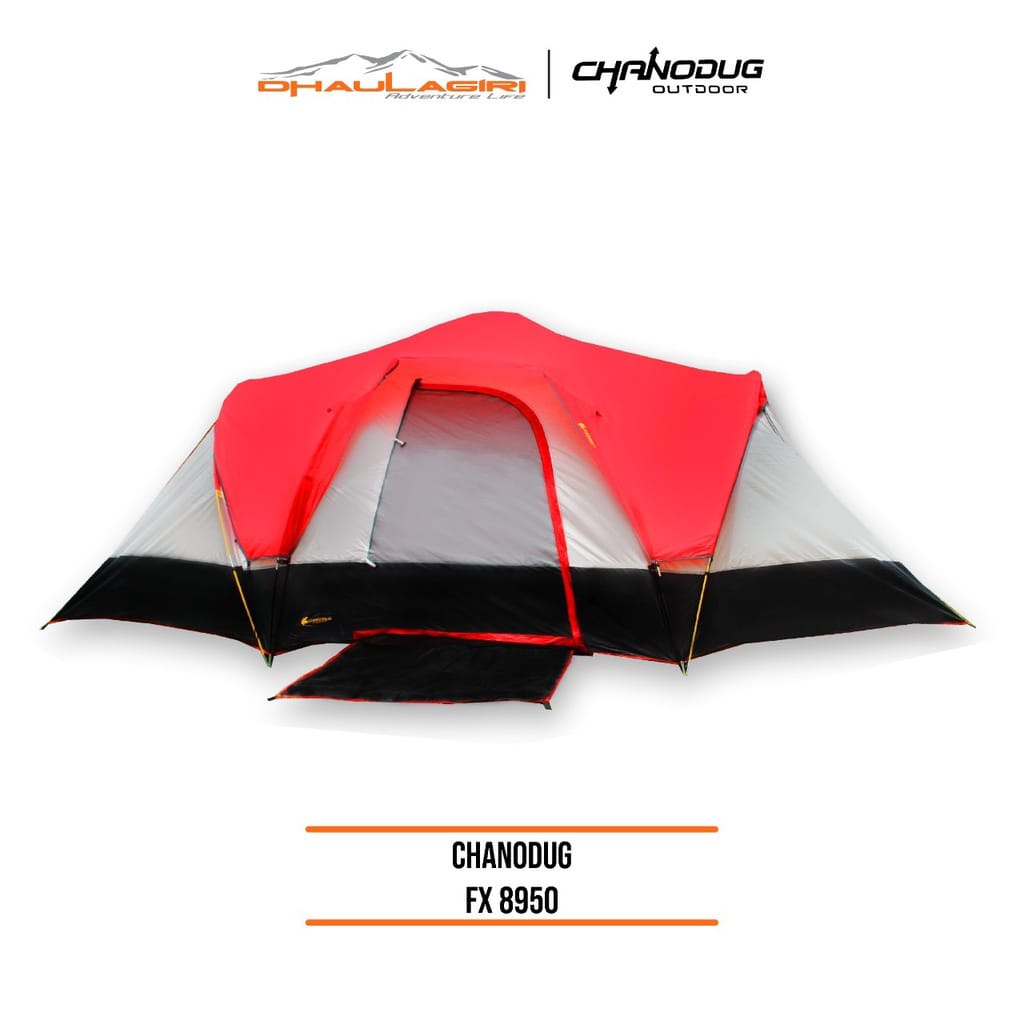 Tenda camping Chanodug FX 8950 Kapasitas 8 - 10 orang