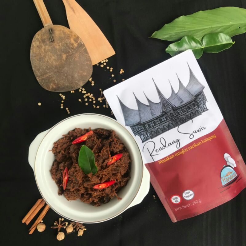 

hanania Rendang suwir /rendang suir 250 gr rasa Otentik minang