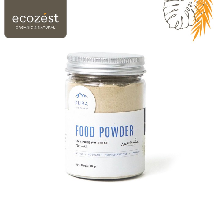 

MURAH Pura X Viand - Food Powder Whitebait 80g