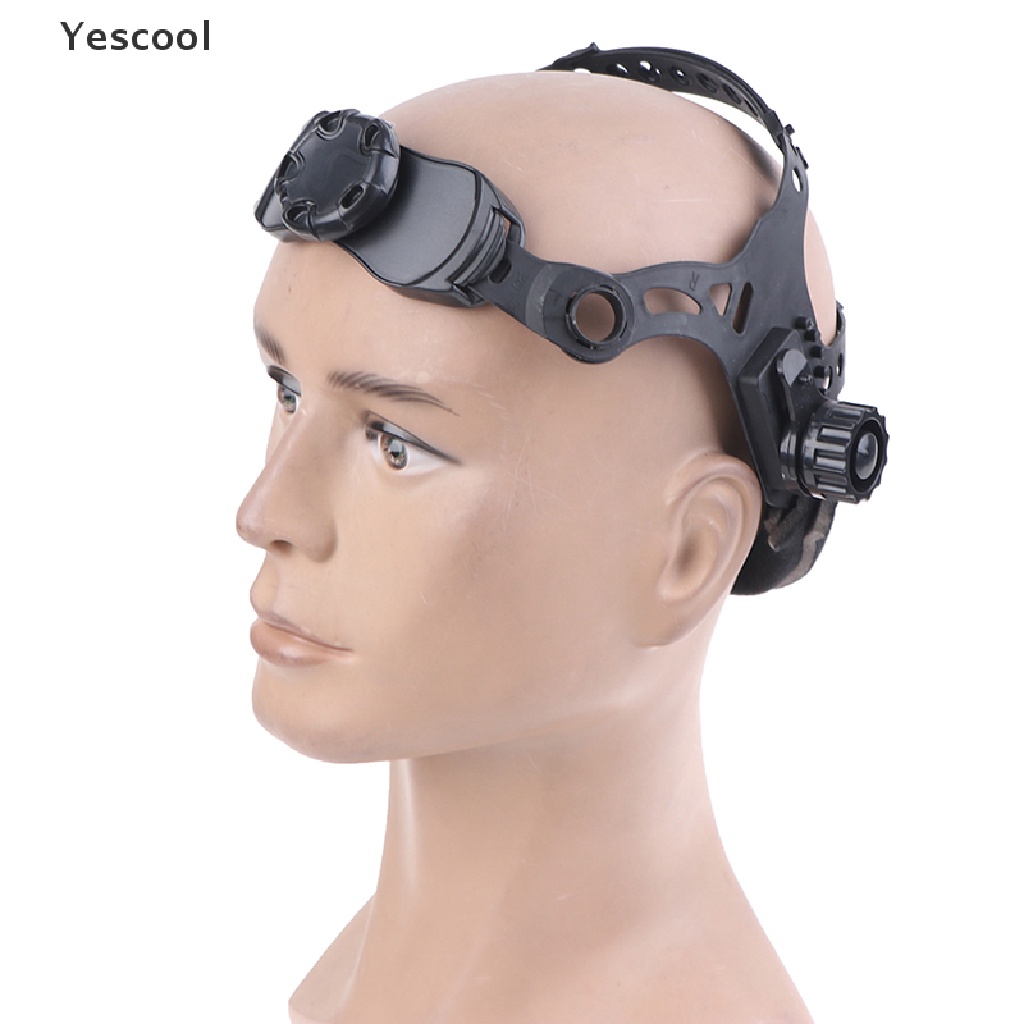 Yes Headband Helm Las Fotoelektrik Dengan Lensa Auto Variable