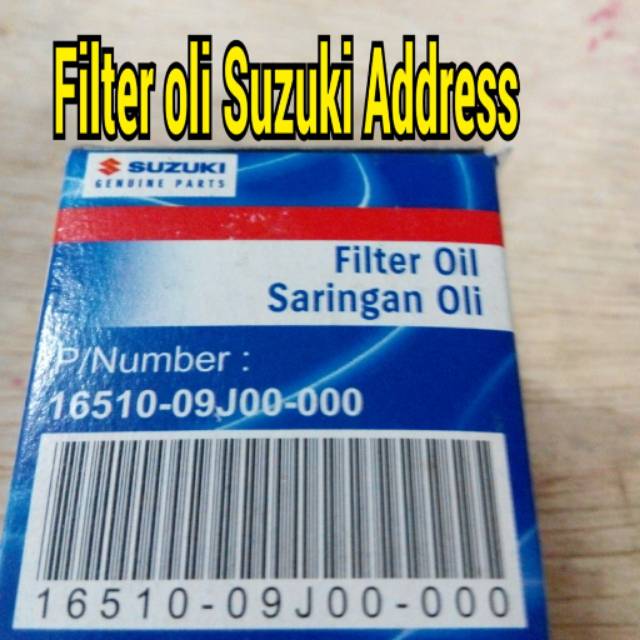 Filter Oli Saringan Oli Suzuki Address