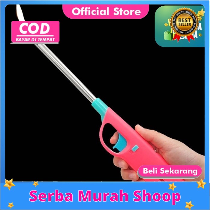 

Alat Pematik Api Gas Lighter Korek Api Kompor Lilin Torch Refillable