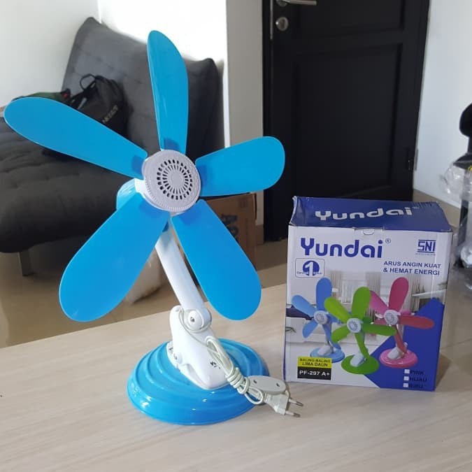 KIPAS ANGIN JEPIT / MINI FAN JEPIT YUNDAI PF-297 A+ / PF297 / PF-297A+