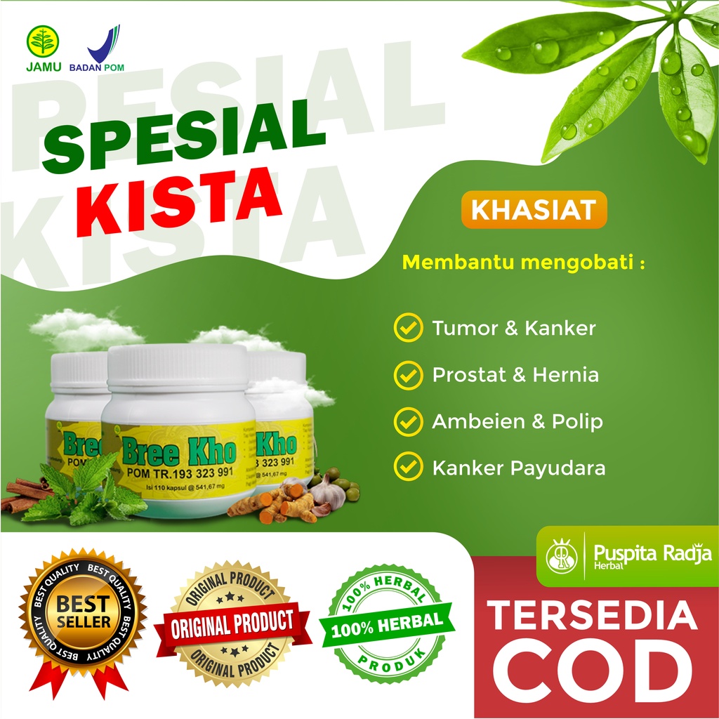 

Obat Kista Bree Kho Puspita Radja Herbal