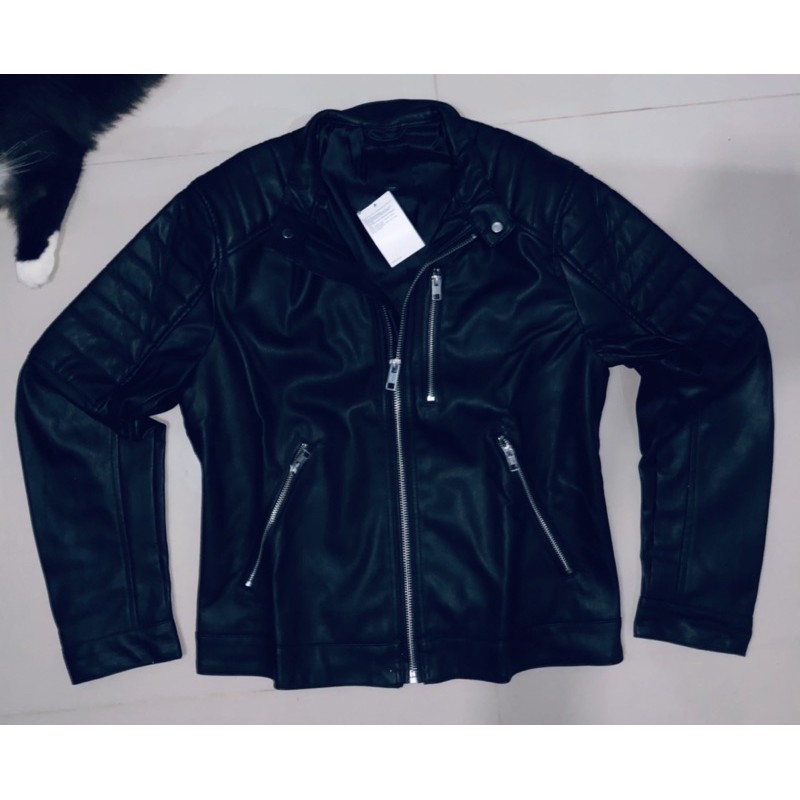 jaket kulit H&M