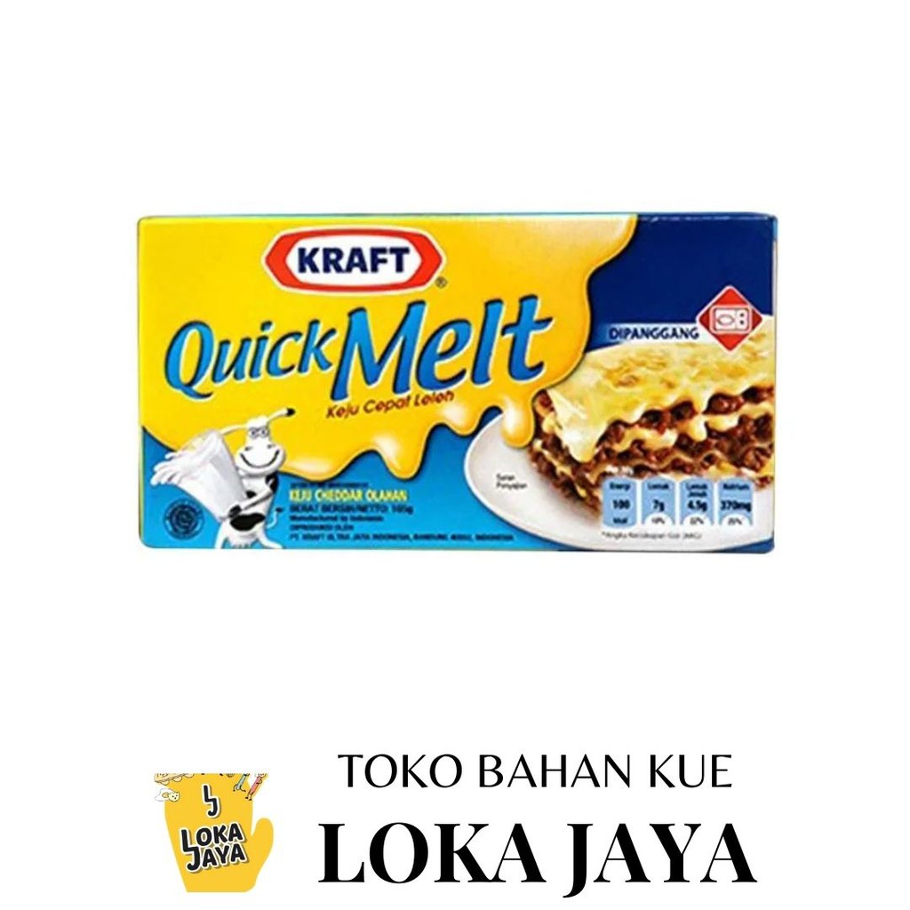 

KRAFT CHEESE QUICK MELT 165 G