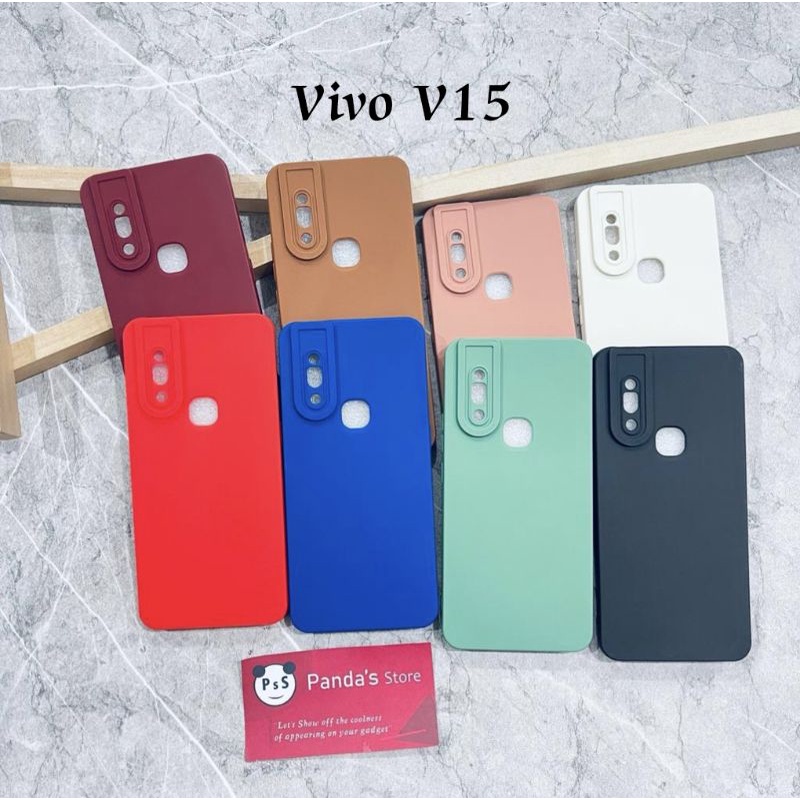 Softcase Pro Camera Vivo V15 Candy Case Full Color 3D Silikon TPU