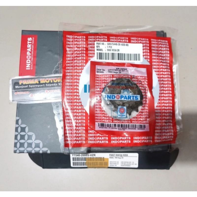 GEAR SET VEGA ZR JUPITER Z NEW 115 INDOPART GIR SET JUPITER Z NEW 115 VEGA ZR INDOPARTS