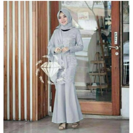 TERBARU LEBARAN 2022//TERLARIS Ashanty Gown baju pesta Brokat Tabur mutiara velvet