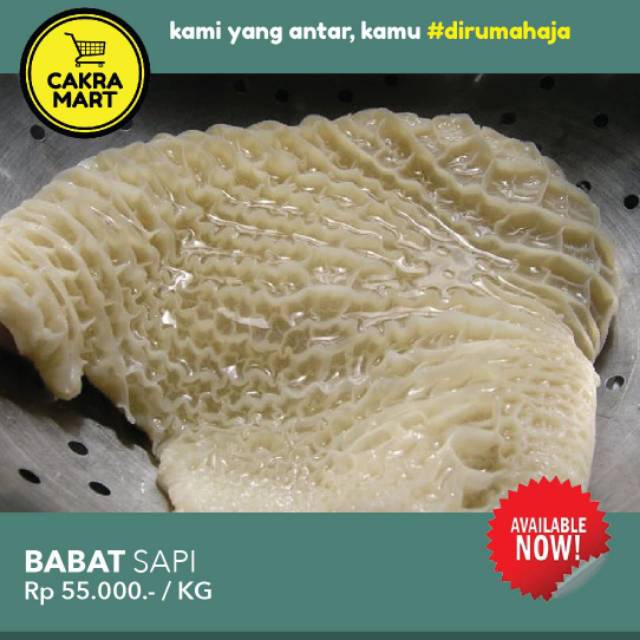 Jual Babat Sapi (1Kg) | Shopee Indonesia