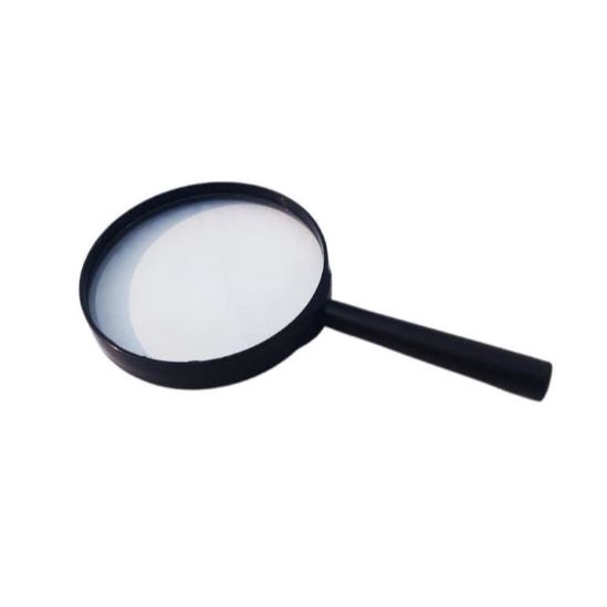 

Magnifying Glass Kaca Pembesar Lup 90mm Promo Murah COD Best Seller Joyart Permanen Multi Fungsi Kuat Asli Awet Hitam